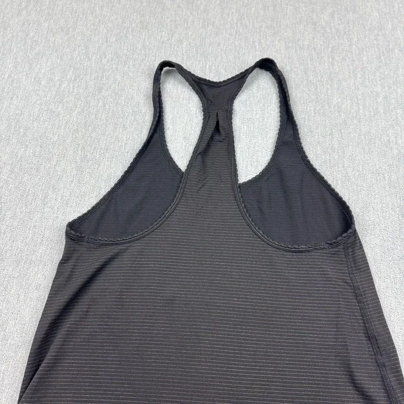 Lululemon Tank Top Womens 8 Black 105 F Singlet Performance Yoga Gym Active - Picture 7 of 9